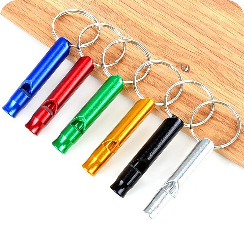 Small Aluminum Alloy Whistle Rescue Whistle Outdoor Survival Whistle Training Whistle