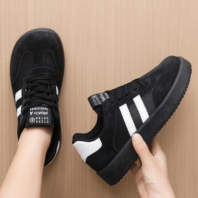 Летние ретро немецкие тренировочные кроссовки на платформе женские туфли дышащие и универсальные на плоской подошве повседневные спортивные кеды большого размера