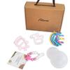 Подарочный набор прорезывателей для малышей Agaphra, 6 видов, розовый, 1 комплект, Корейские детские товары