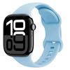 Силиконовый ремешок для Apple Watch Band 45мм 41мм 44мм 40мм 49мм Серия 10 46мм 42мм Браслет для iWatch Ultra 9 8 7 6 5 4 SE2 Ремешок