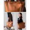 [VITAFELICE] Vita Felice with Tassel BIG Tote Bag Blpa-p1313 (camel)