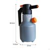 2л электрический автомобильный распылитель пены, USB перезаряжаемая лейка, простой в использовании ручной ручной насос
