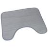 Bathroom Rug with a Cutout for the Toilet for the Bathroom Anti-Slip Mat