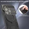 Ударопрочные Бронированные Магнитные Чехлы для Телефонов IPhone 17 16 15 14 13 12 11 Pro Max Plus 17 Air Кольцо Вращающийся Держатель Противоударная Крышка