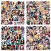 200PCS Classic Anime Stickers Waterproof Funny Stickers Cartoon Graffiti Stickers for Water Bottles