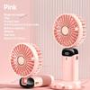 Hot Selling Handheld Mini Fan, Foldable, Portable Neck Hanging Fan, 5-speed USB Charging Fan with Phone Holder and Display Scree