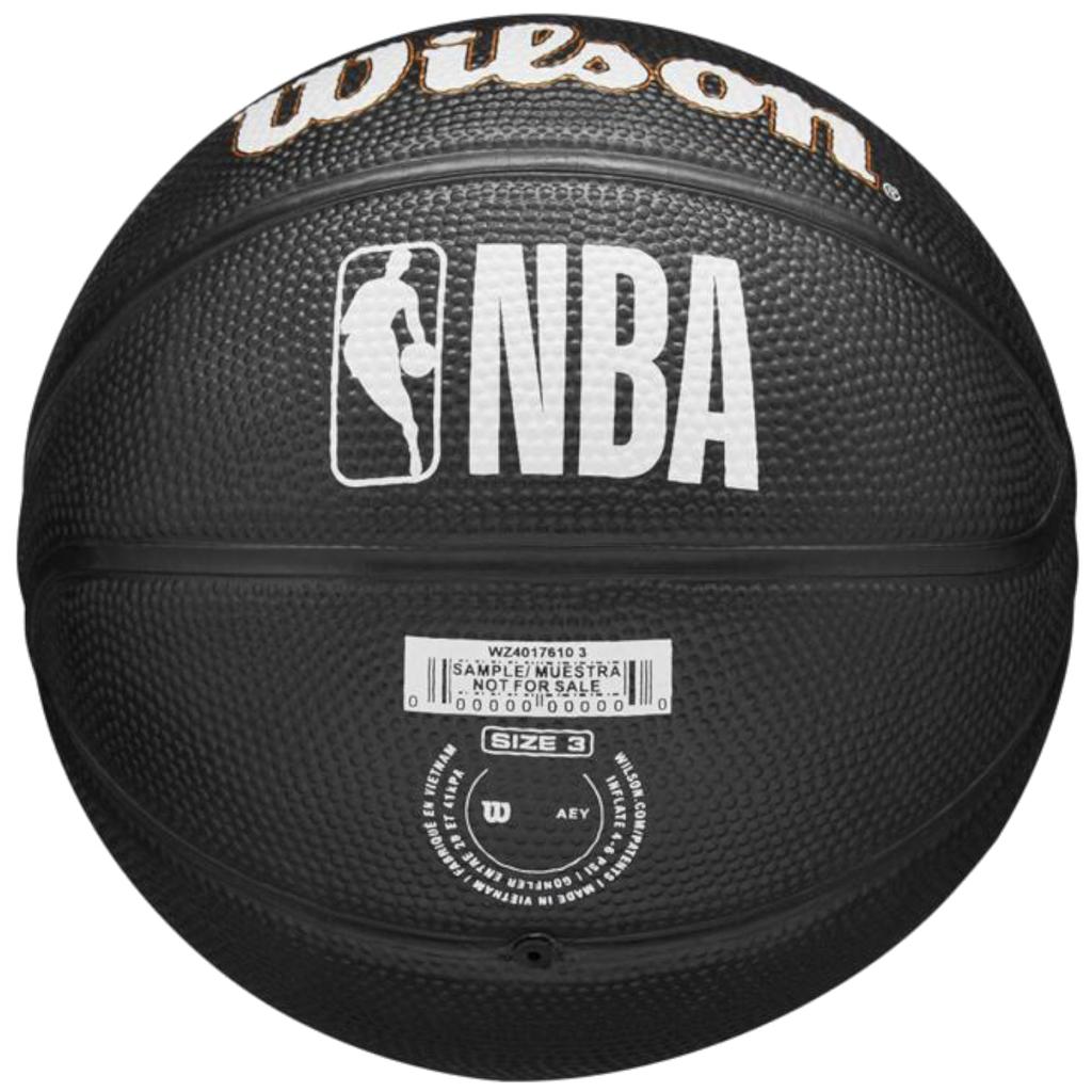 Wilson Team Tribute New York Knicks Mini Ball, Unisex black Basketball
