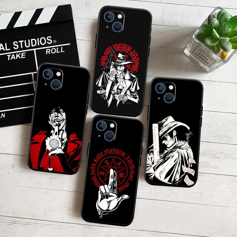 RP37 Hellsing New High-End Shell Phone Case for OPPO A3 Pro A72 A74 A76 A77 A77S A78 A79 A94 A95 A18 A40M A58
