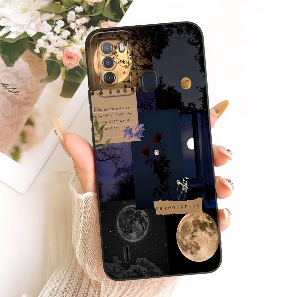 For Itel S16 Vision 1 Pro Fashion Dusk Beach Painting Phone Case For Itel Vision 1 Pro ItelS16 Soft Silicone Cover Bumpers