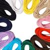 Kintempo Woolly Round Rubber Hair Tie 10m Craft Materials Chouchou Adult Kids Stylish Cute Made Japan (Black 3mm Diameter)