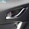 Декоративная наклейка из углеродного волокна на дверь салона автомобиля для MAZDA 3 6 Axela CX-5 CX-4 CX-3 CX-8 CX-9 аксессуары для стайлинга автомобиля 4 шт.
