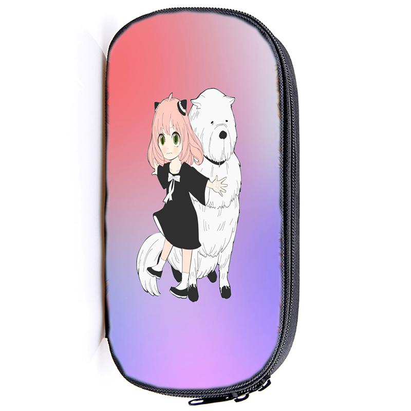 Семейный пенал Spy X Anya Forger, многофункциональный пенал, школьные принадлежности, чехол для ручек, канцелярские принадлежности, пенал