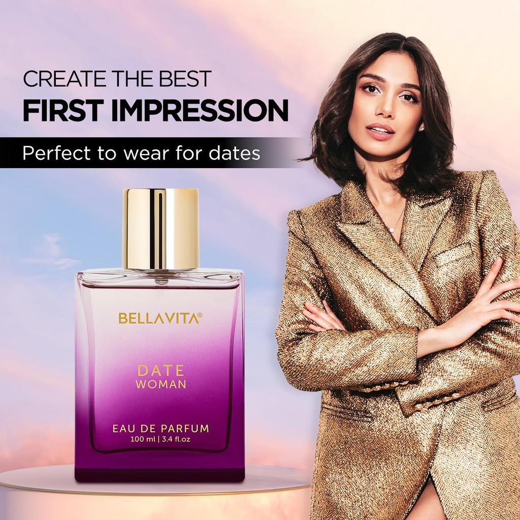 Bella Vita Luxury Date Long Lasting | Perfume for Woman | Gifts for Woman | EDP 100ml