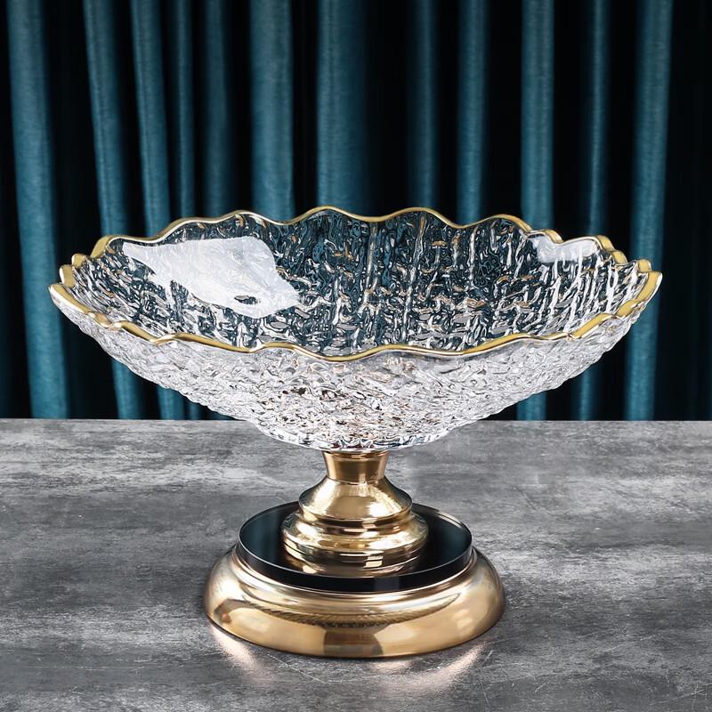 Naijiang Modern Crystal Glass Fruit Bowl
