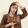 Spring Fashion Cowhide Bag for Women with High End Underarm Commuting Bag  New Daily One Shoulder Crossbody Bag for Women