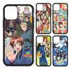 Мультяшный чехол Hetalia Axis Powers для iPhone 11 12 13 14 15 Pro Max 17 16 Plus, Жесткая задняя крышка из PC+TPU