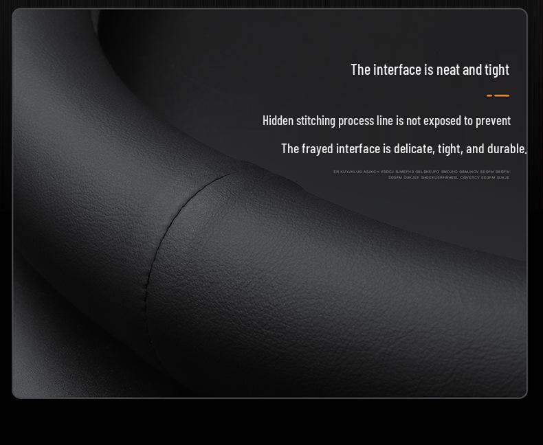 Ideal Steering Wheel Cover: Ultra-thin Genuine Leather, Fits L6L7, L8L9, Ideal ONE 2025 Model, All-Season Use