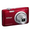 Nikon Цифровая камера COOLPIX A100, 5-кратный оптический зум, красный [Восстановленная], (A100RD)