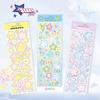 Korean Style Cute Journal Stickers Hot Toploader Decoration Scrapbooking Material Kawaii Star Holographic Deco Seal