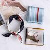 Ladies Wrist Wrap Bags Tie Head-Neck Tie Bandana Handkerchief Women Square Scarf Silk Feel Satin
