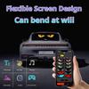 Devil's Eye Soft Screen Portable Car Sticker Flexible Screen APP Editable Car LED Flexible Screen