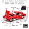1:32 Corvette C2 Литой металлический модельный автомобиль Декор интерьера Звук и свет Высокая симуляция Подарок для друга
