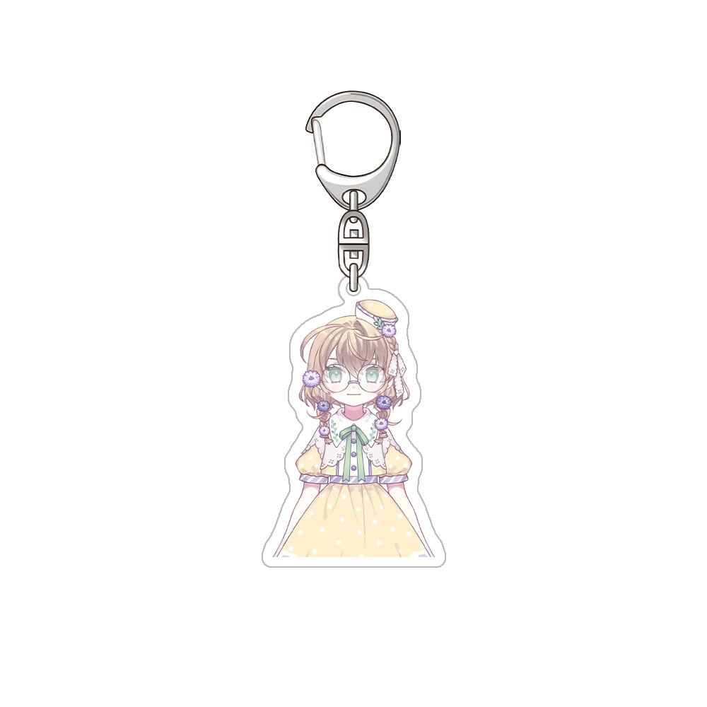 Nijisanji Kitakoji Hisui Seraph Dazzlegarden Yaguruma Rine Togawa Nonoha Inami Rai Официальный акриловый брелок Подвеска для сумки Подарки