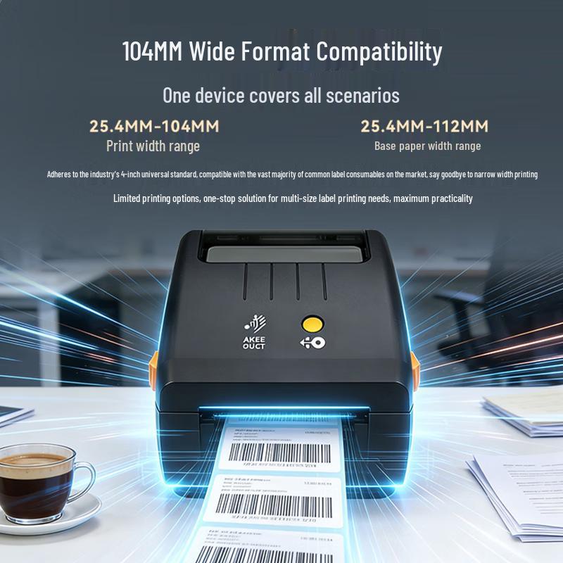 ZEBRA ZD888DA Desktop Thermal Label Printer CN plug (adapter included)