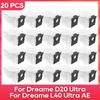 Подходит для ( Dreame L40 Ultra AE / L40S Ultra CE / D20 Ultra ) Запчасти Основная Боковая Щетка Фильтр Тряпка для Швабры Пылесборник Аксессуары