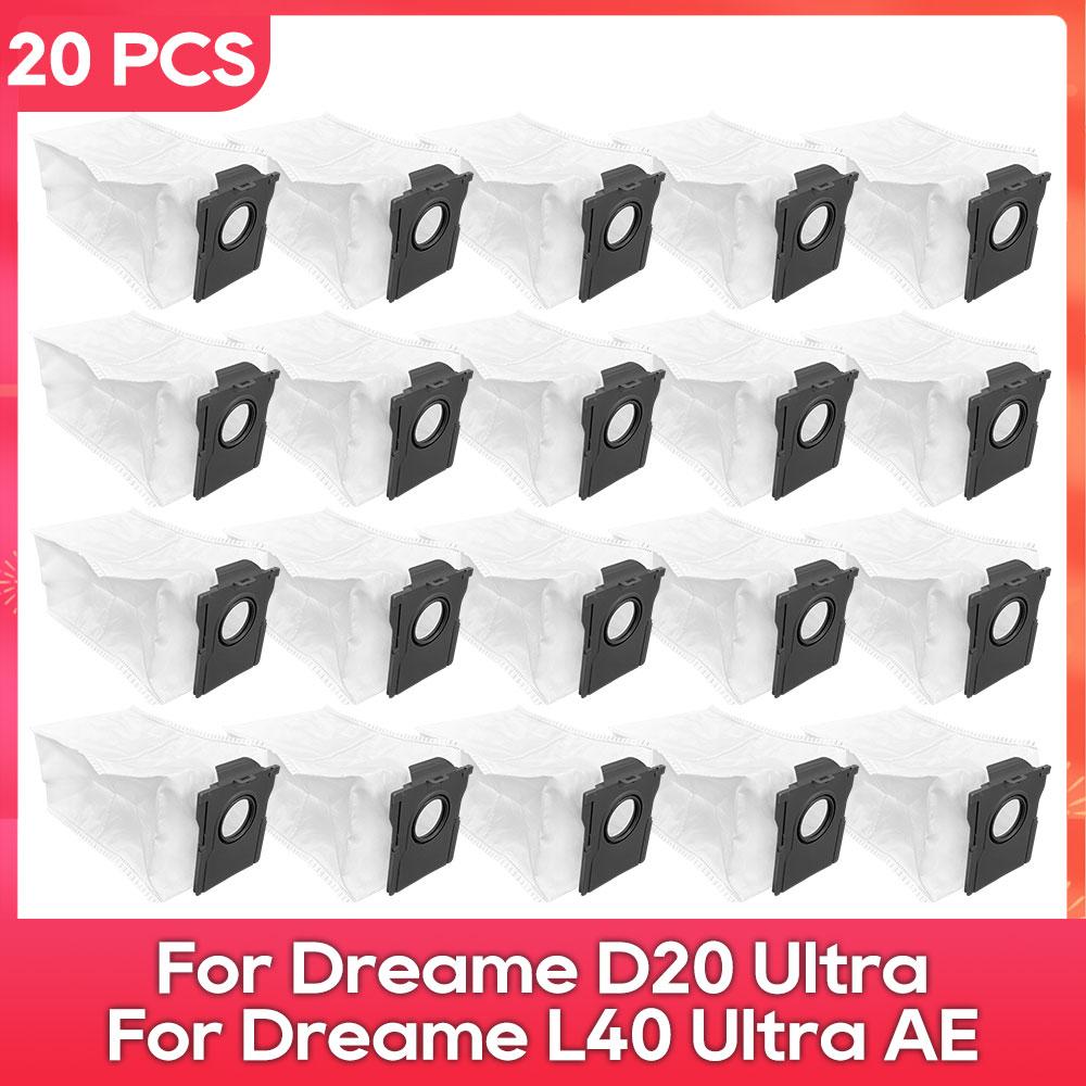 Подходит для ( Dreame L40 Ultra AE / L40S Ultra CE / D20 Ultra ) Запчасти Основная Боковая Щетка Фильтр Тряпка для Швабры Пылесборник Аксессуары