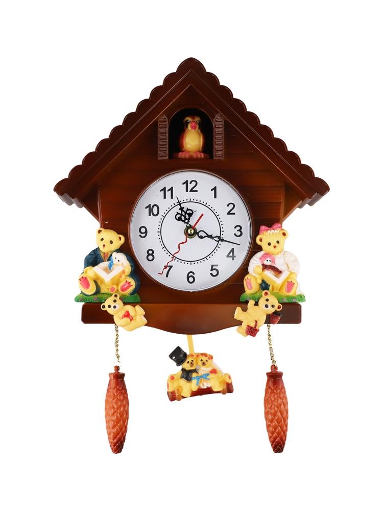 Functional Art Wall Mounted Cuckoo Pendulum Clock for Decor Lovers