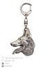 Азавак, туарегский слуги I - посеребренный брелок для ключей с собакой, украшение для сумки, подвеска на рюкзак от бренда Art-Dog