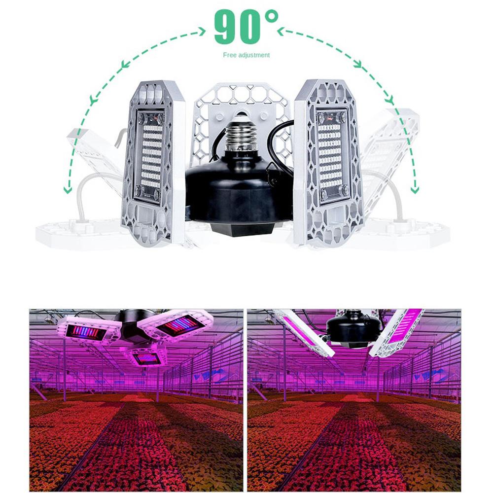 Фитолампа 300 Вт, светодиодная лампа для семян растений, 110 В/220 В, лампа для выращивания растений E27, полный спектр, гидропоника, светодиодная панель Lampara, лампа для выращивания в палатке Bombilla