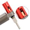 Дизайн с видимым окном Велосипедный задний амортизатор Прочный Портативный Велосипедные амортизаторы Алюминиевый сплав Модификация Инструмент для втулок DU
