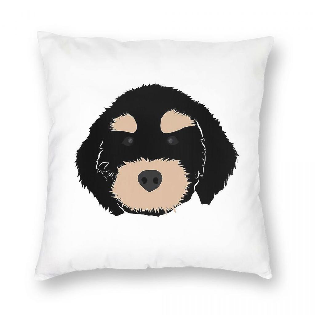 Bernese Mountain Dog Square Pillowcase Polyester Linen Velvet Pattern Zip Decor Pillow Case Car Cushion Cover