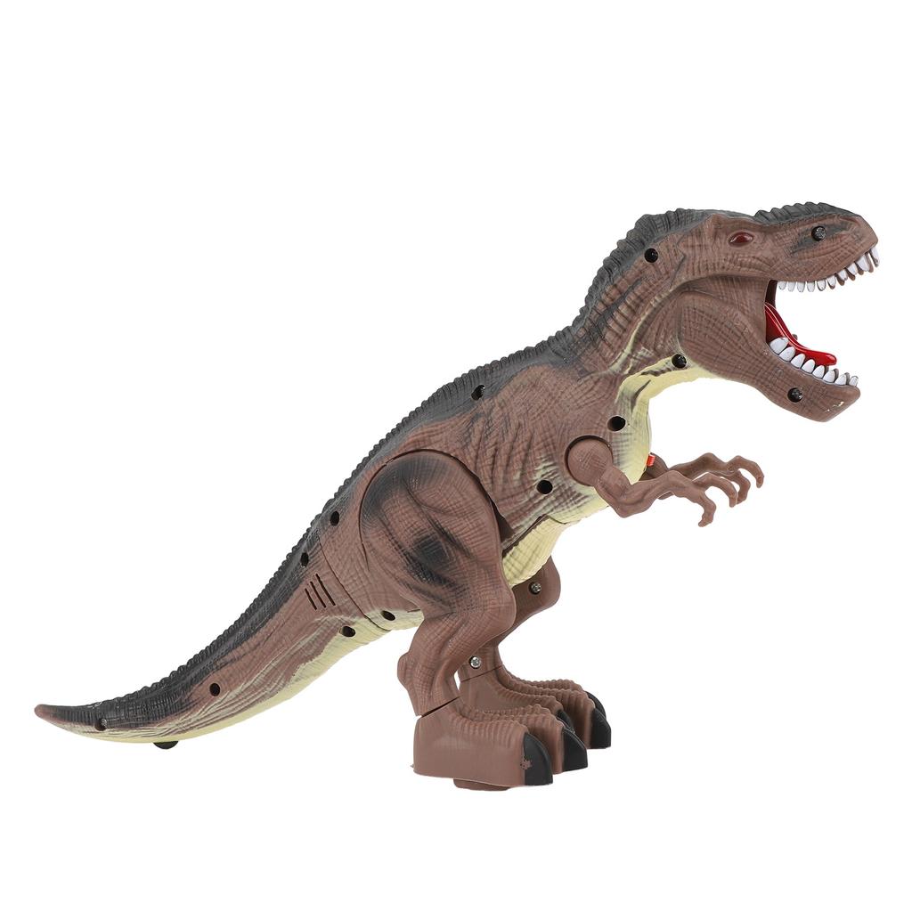 Dinosaur Toy Battery Powered Plastic with Light Roaring Sound Electric Walking Dinosaur Toy for Boys Girls Gift