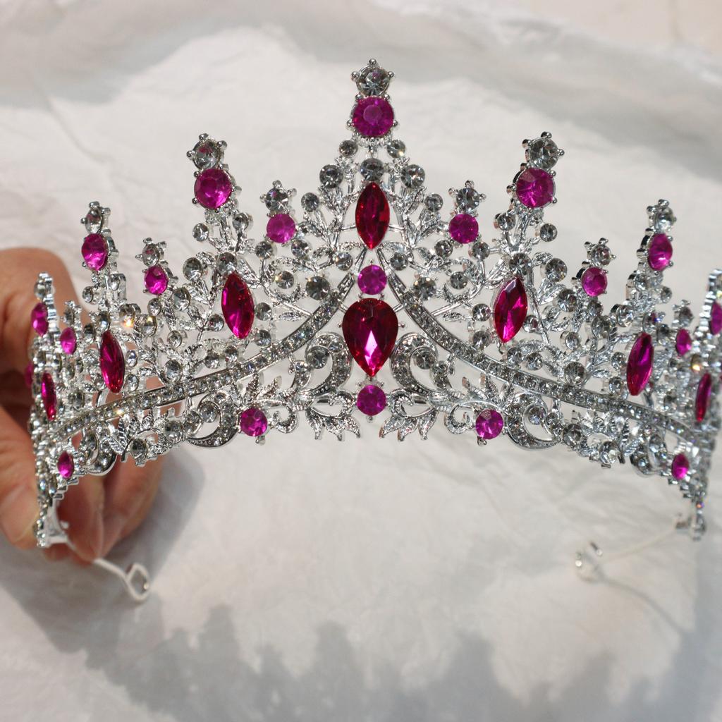 Супер Сказочный Головной Убор Корона для Невест Высококлассная Корона Головной Убор для Вечеринки в честь Дня Рождения Выступление Фотография Свадебное Платье