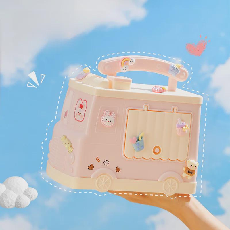 Милая запирающаяся копилка-машина для детей - только депозиты, забавный домашний декор