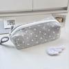 Sweet Pencil Case Large Capacity Zipper Stationery Pouch Desktop Organizer Makeup Bag  Student