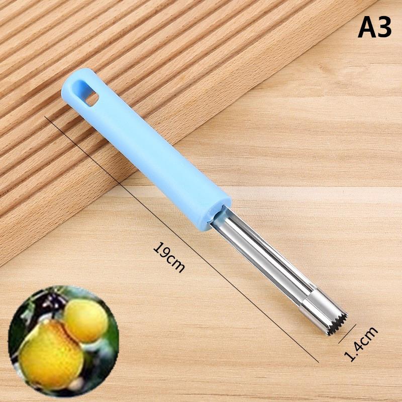 1 шт. Нержавеющая сталь Фруктовая косточковыдавливатель Финики Вишня Груша Косточковыдавливатель Удаление косточек фруктов Нож-слайсер Инструменты для фруктов и овощей