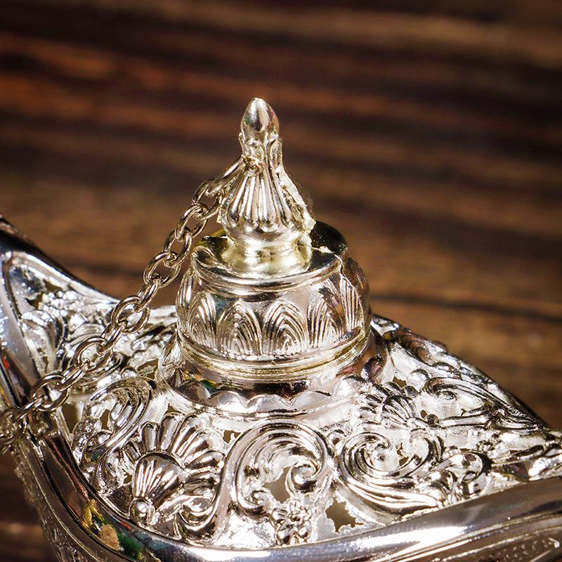 Полая сказка Лампа Аладдина Желание Чайник Ретро Домашние украшения для ароматерапии