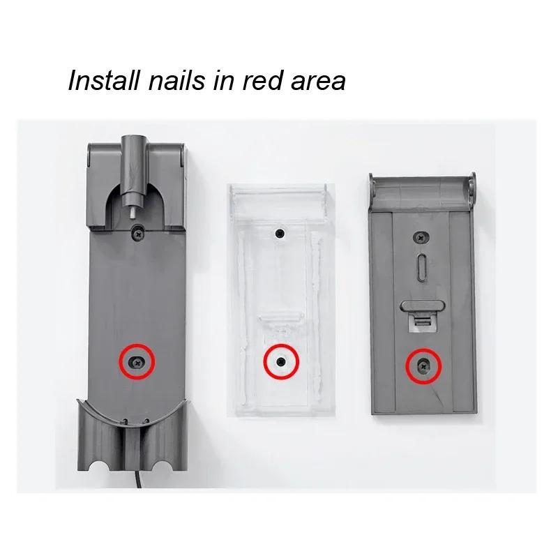 Для Dyson V7 V8 V10 V11 Кронштейн для расширенного хранения Пылесос Полка без сверления Подвесная полка Аксессуары