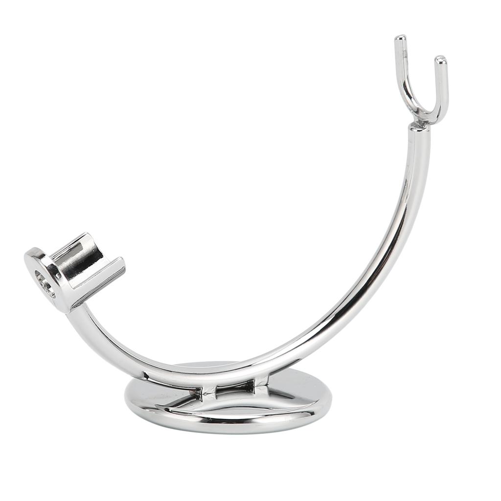 Подставка для бритвы из нержавеющей стали, держатель кисточки для бритья с одной головкой, аксессуары для безопасной поддержки