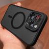 Полупрозрачный Чехол Для iPhone 17 16 15 14 13 12 11 Pro Max Для Magsafe Магнитная Беспроводная Зарядка Матовый Защита Объектива Чехол