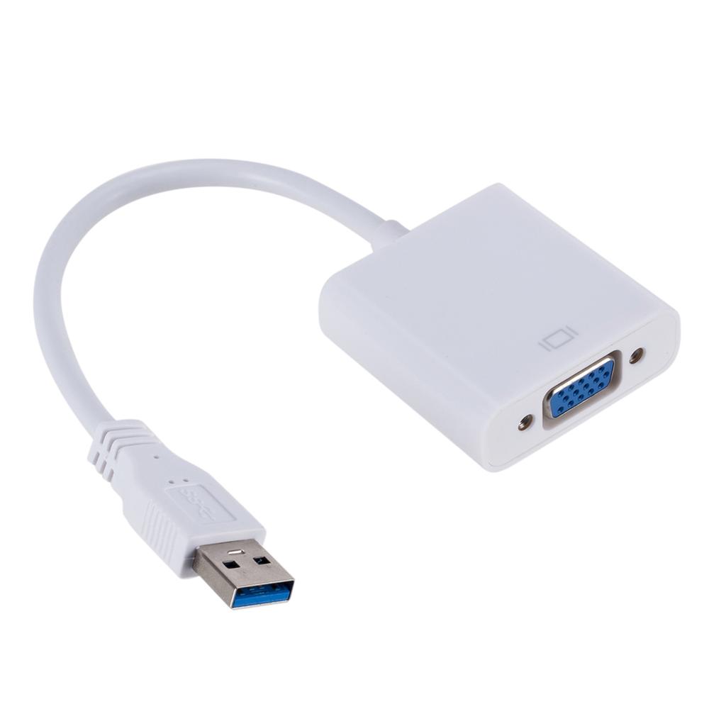 Адаптер USB3.0 к VGA USB к VGA Внешняя видеокарта VGA-конвертер для настольного ноутбука ПК для монитора