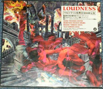 CD LOUDNESS - Loudness WPZL657 ATCO Records, W 1992 Япония Японский Поп/Рок Б/У