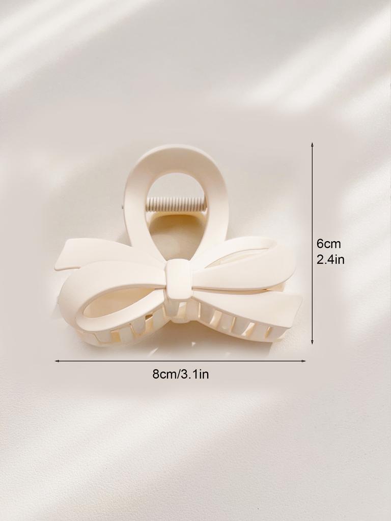Summer Fashion Bow Flower Hair Claw Clips Candycolor Head Wear Hairpin for Women Girls Nonslip Crab Barrette Hair Accessories