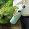 Tyeso 1000 мл Спортивная бутылка для воды из нержавеющей стали в форме колы, с вакуумной изоляцией, термокружка, портативная бутылка для велосипеда, дорожный стакан с наклейкой "Кофе"