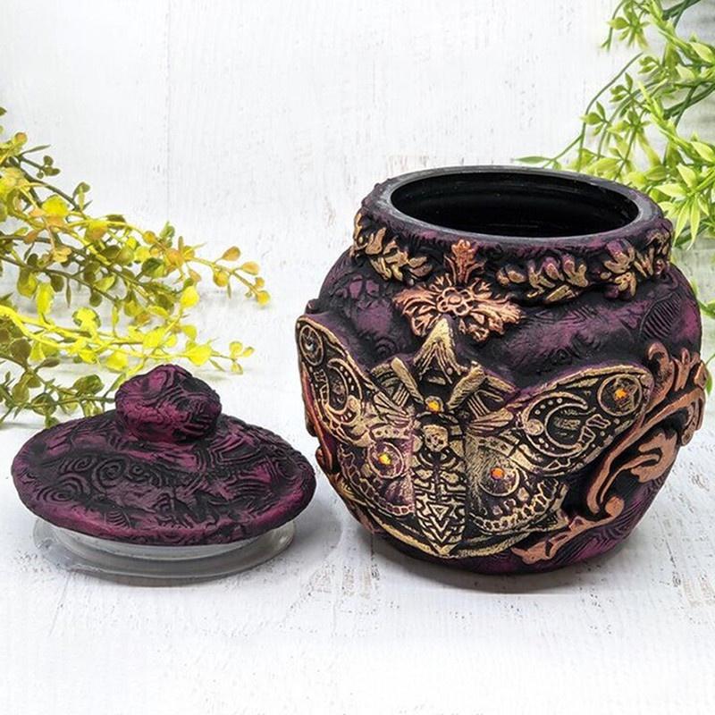 Новая бутылка ведьмы небесное тело украшения дома Луна бутылка воды картина лица Тэн ваза украшения из смолы