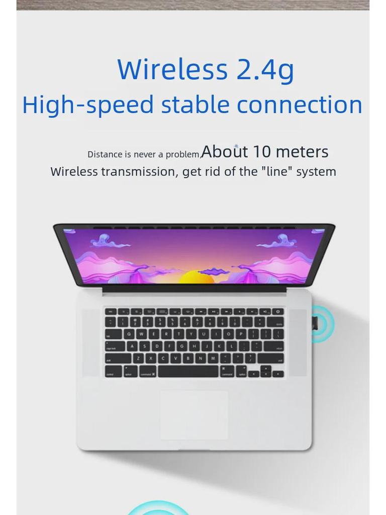 Беспроводная бесшумная клавиатура и мышь Chocolate Keycap для офисного и портативного использования с быстрой доставкой